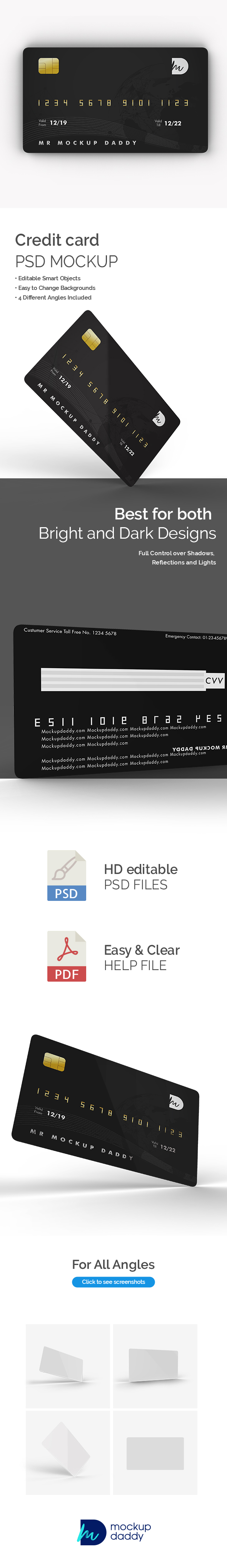 Credit Card Mockup Featured