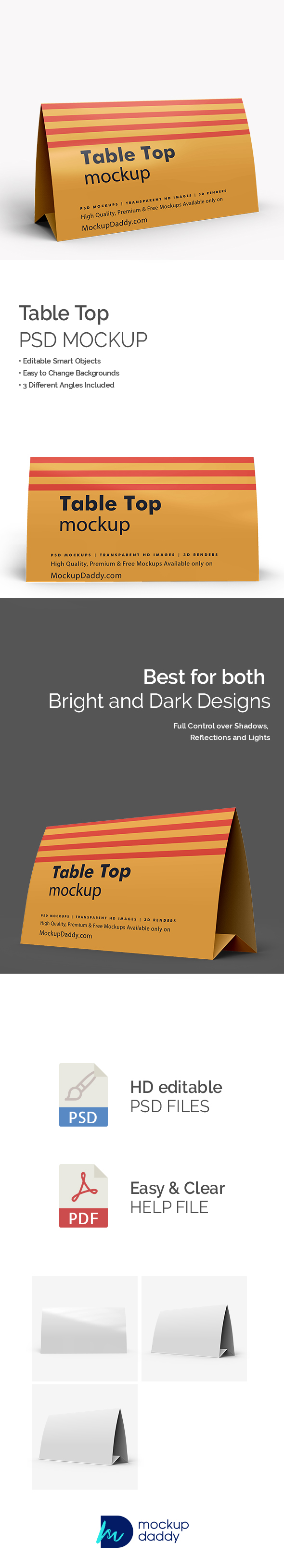 Table Top Mockup Featured