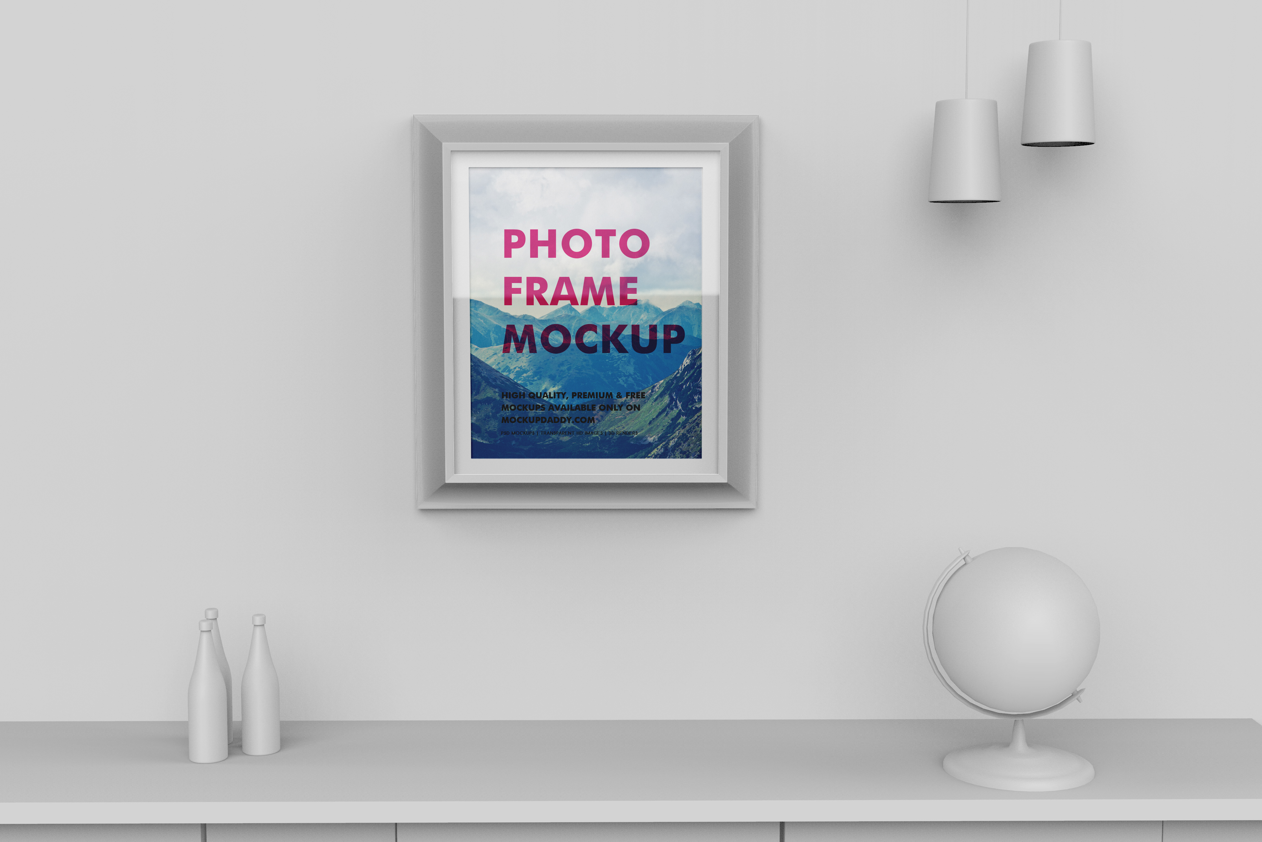 Download Photo Frame Mockup Free Download - Mockup Daddy