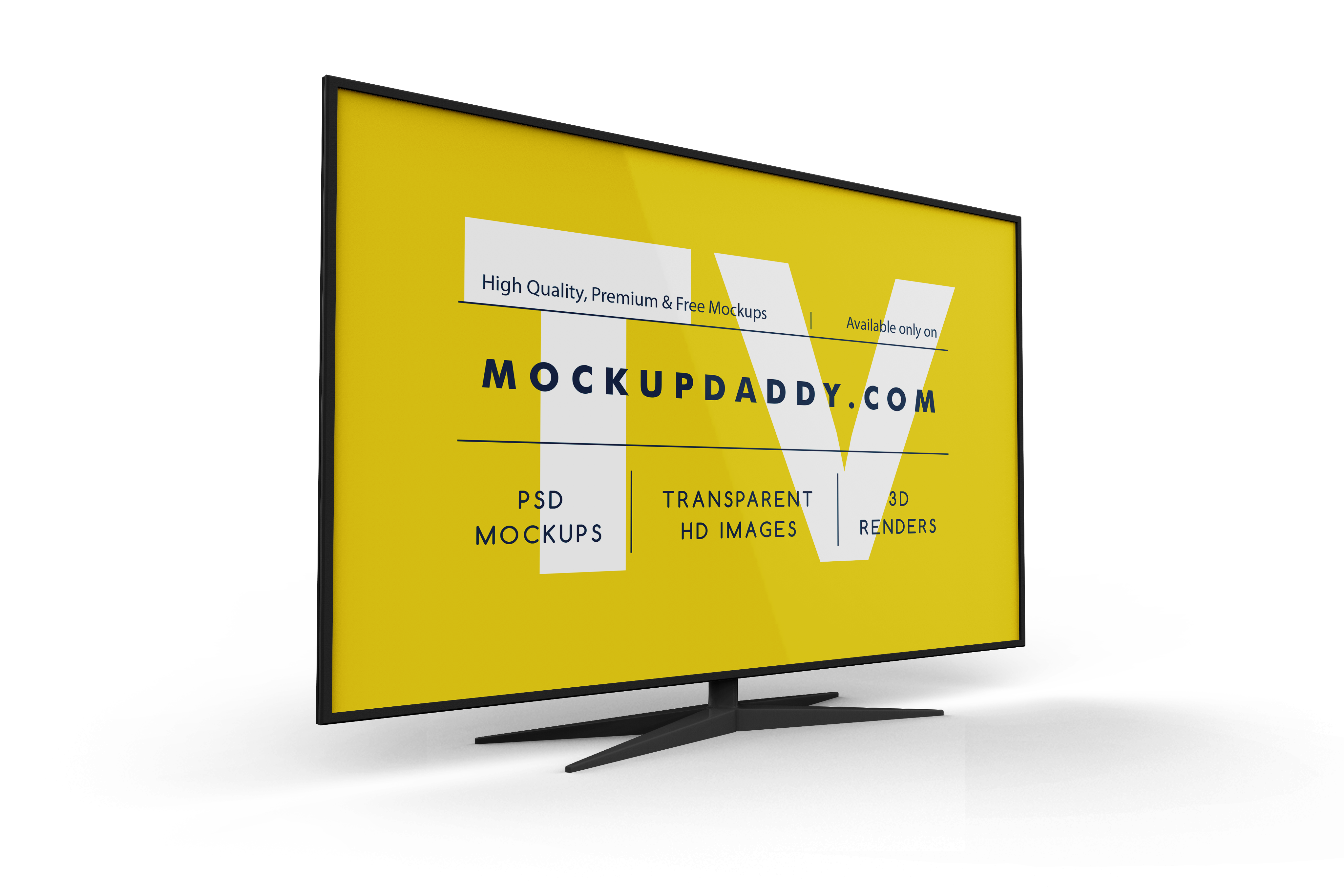 Download Tv Mockup Free Download Mockup Daddy