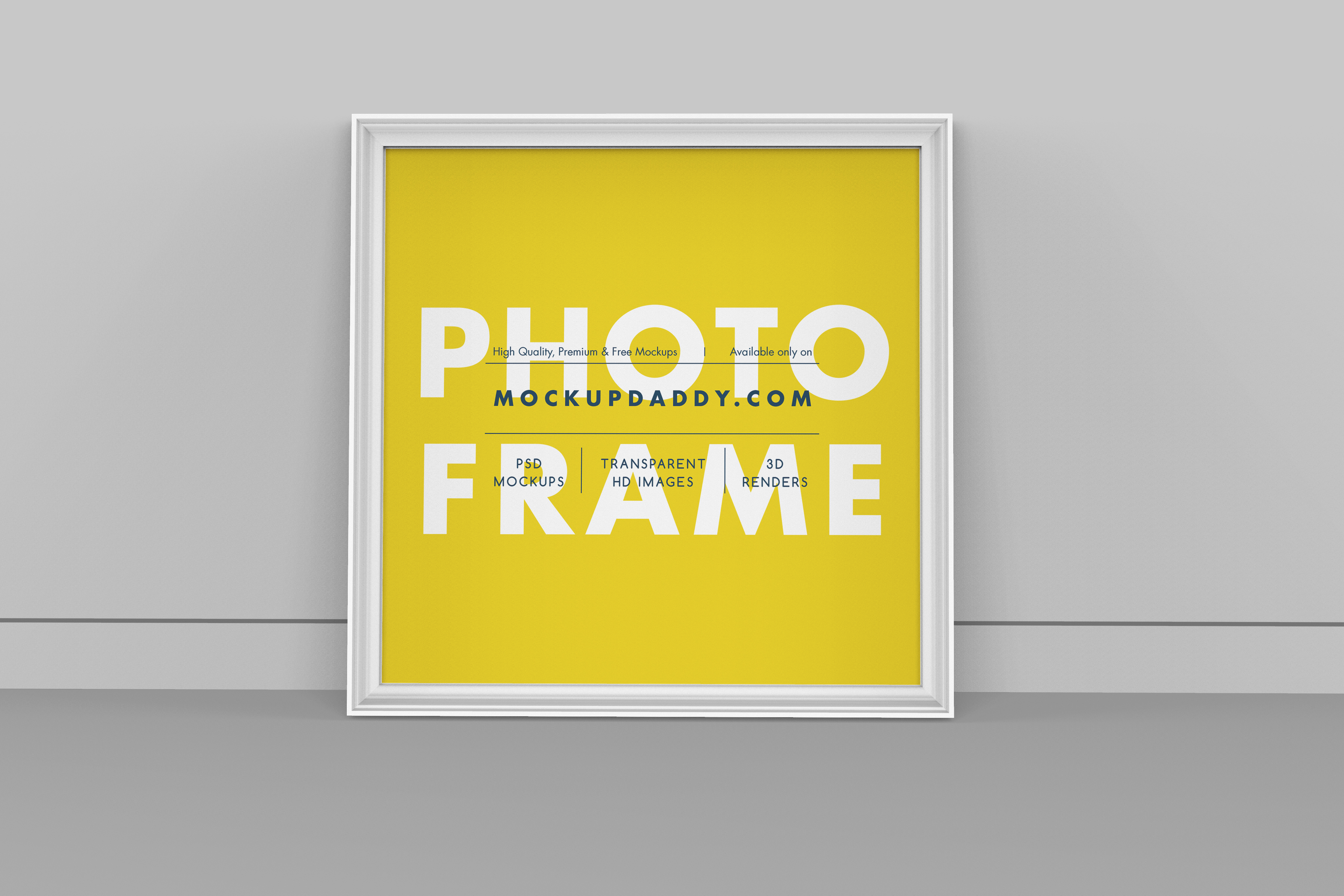 Download Square Frame Psd Mockup - Mockup Daddy