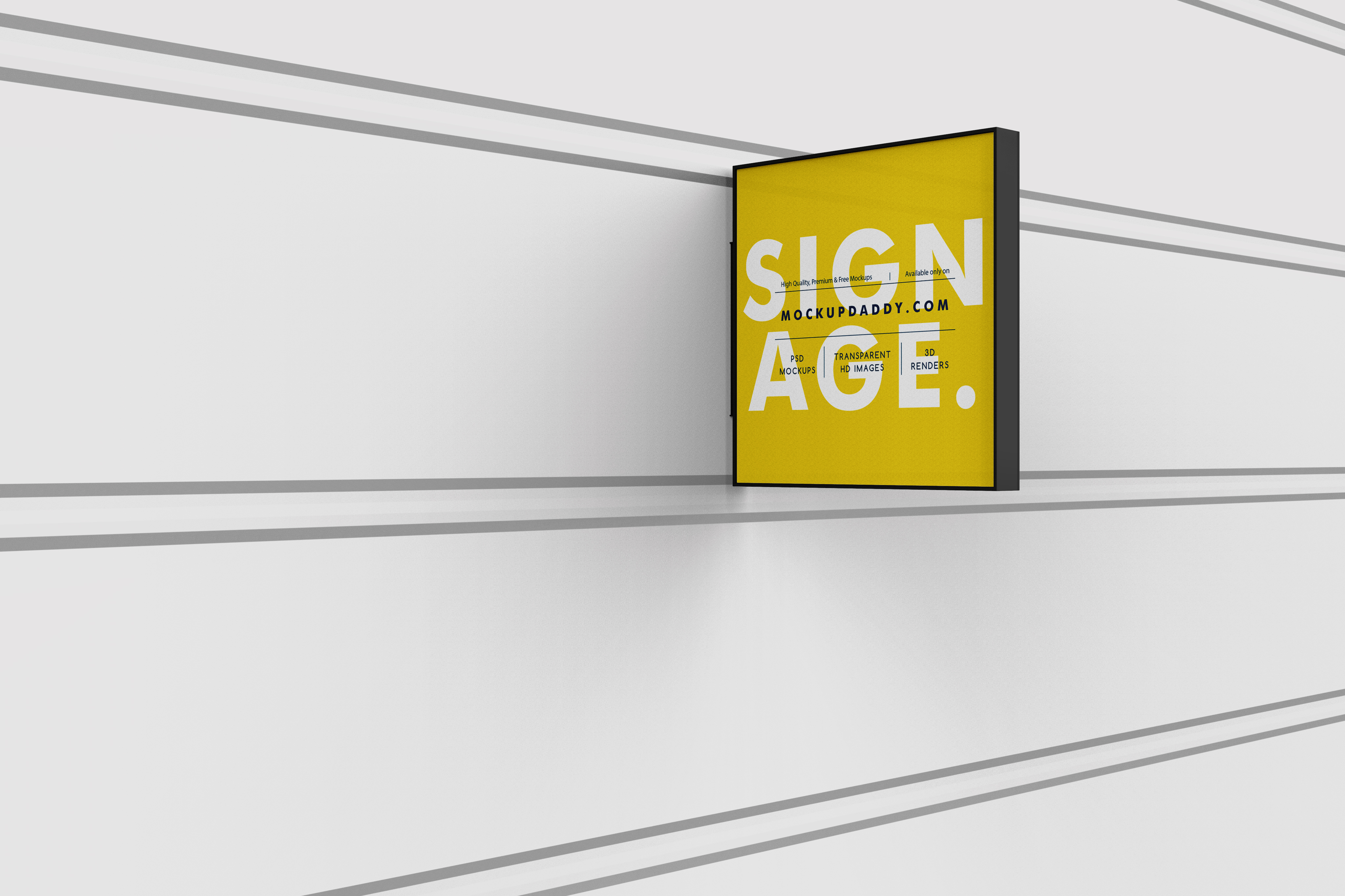 Download Signage Mockup Free Free And Premium Psd Mockups