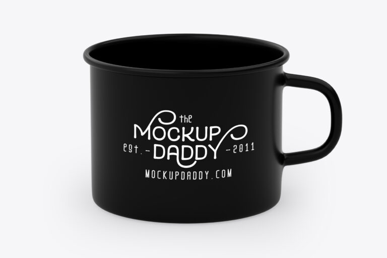 Download Mug Mockup with Heart Handle - Mockup Daddy