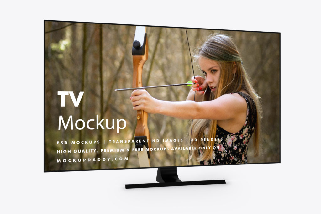 Download LED HD TV Mockup - Mockup Daddy