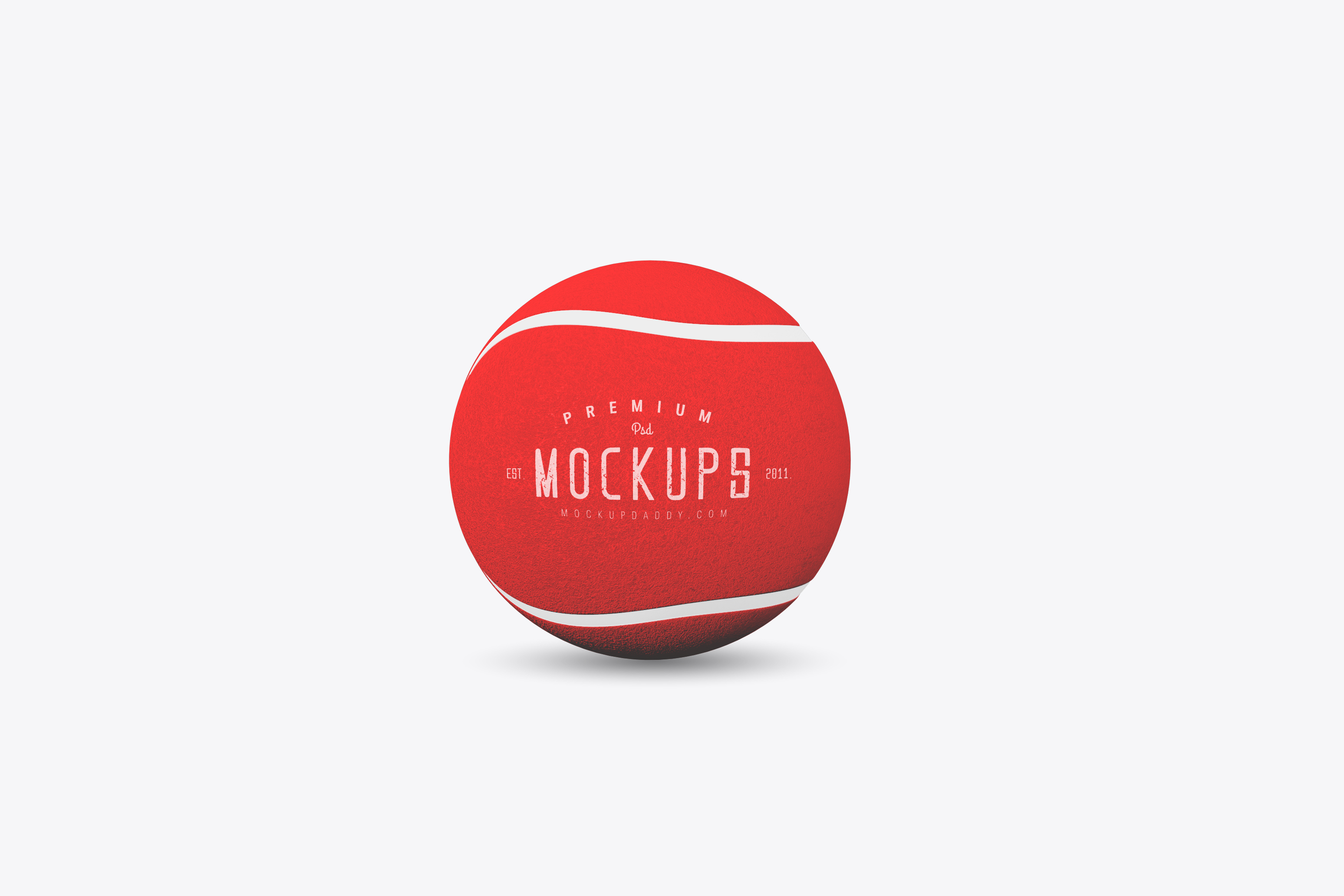 Tennis Ball Mockup - Mockup Daddy