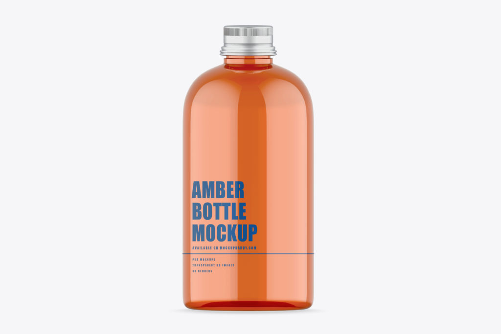 Download Pet Amber Pharmacy Bottle Mockup - Mockup Daddy