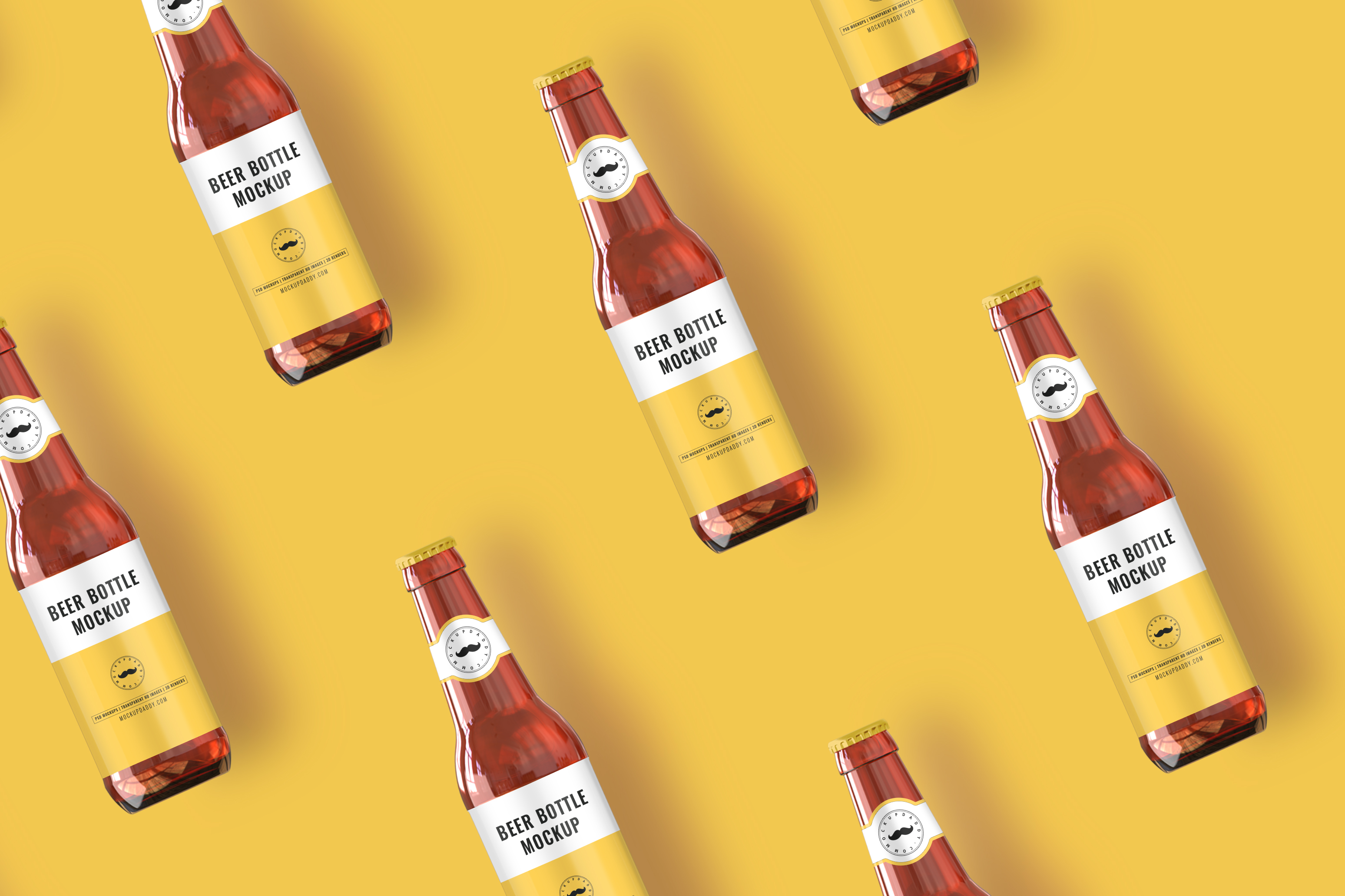 Download Beer Bottle Mock Up Mockup Daddy