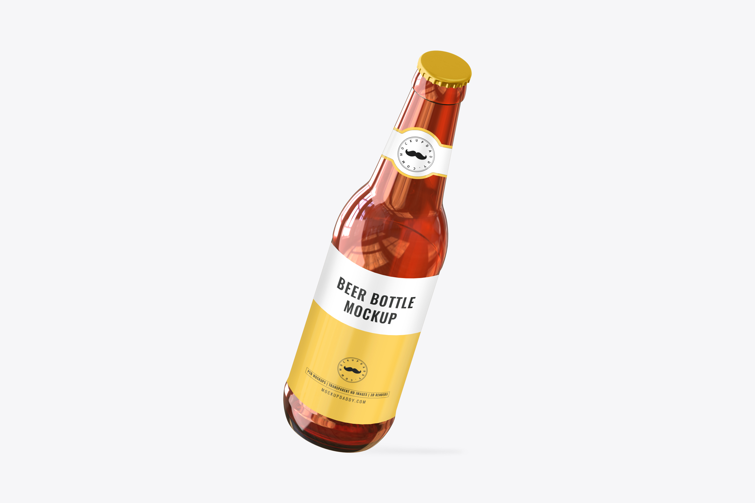 Download Beer Bottle Mock Up Mockup Daddy