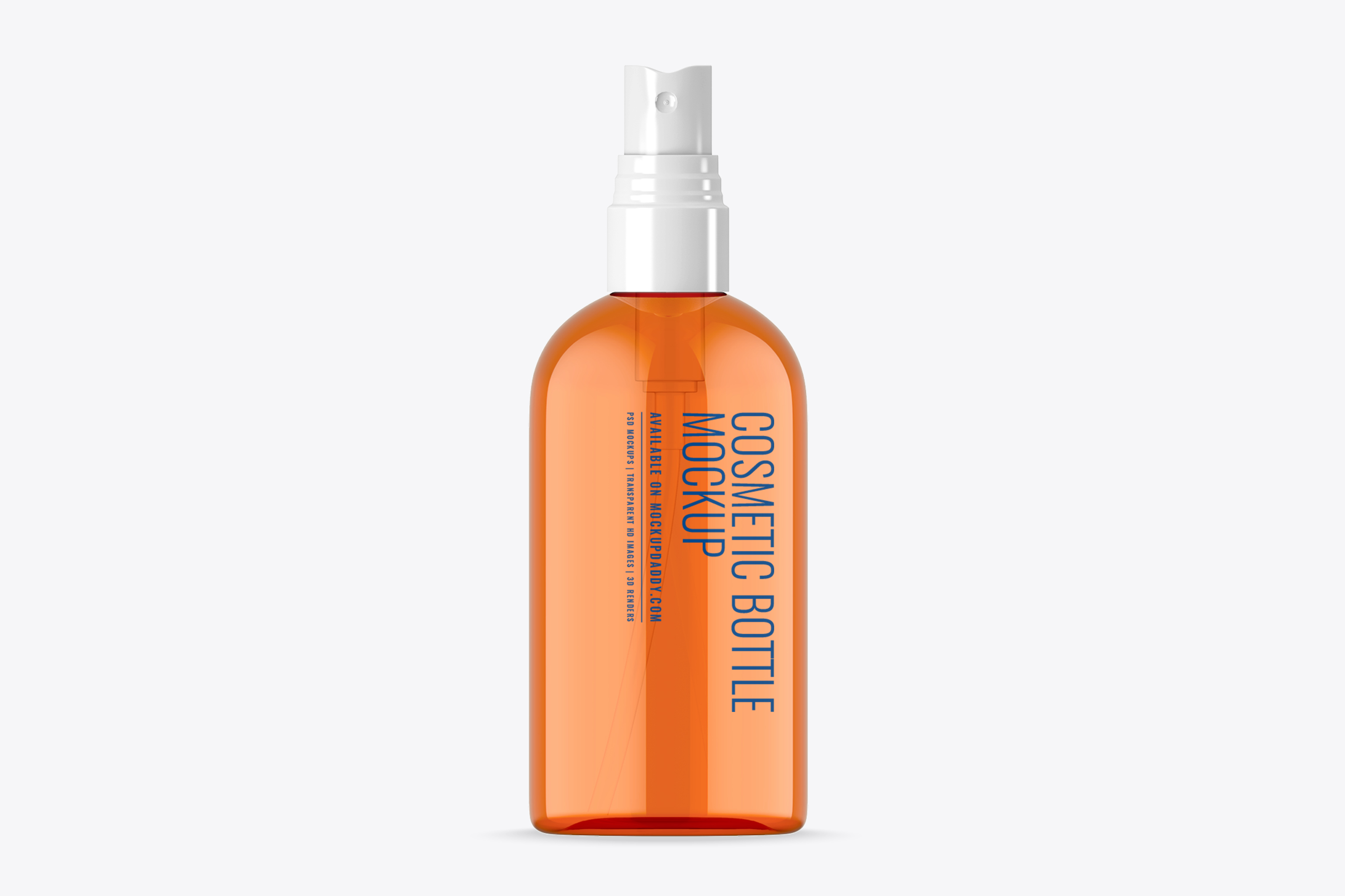 Download Cosmetic Spray Pump Bottle Mockup - Mockup Daddy