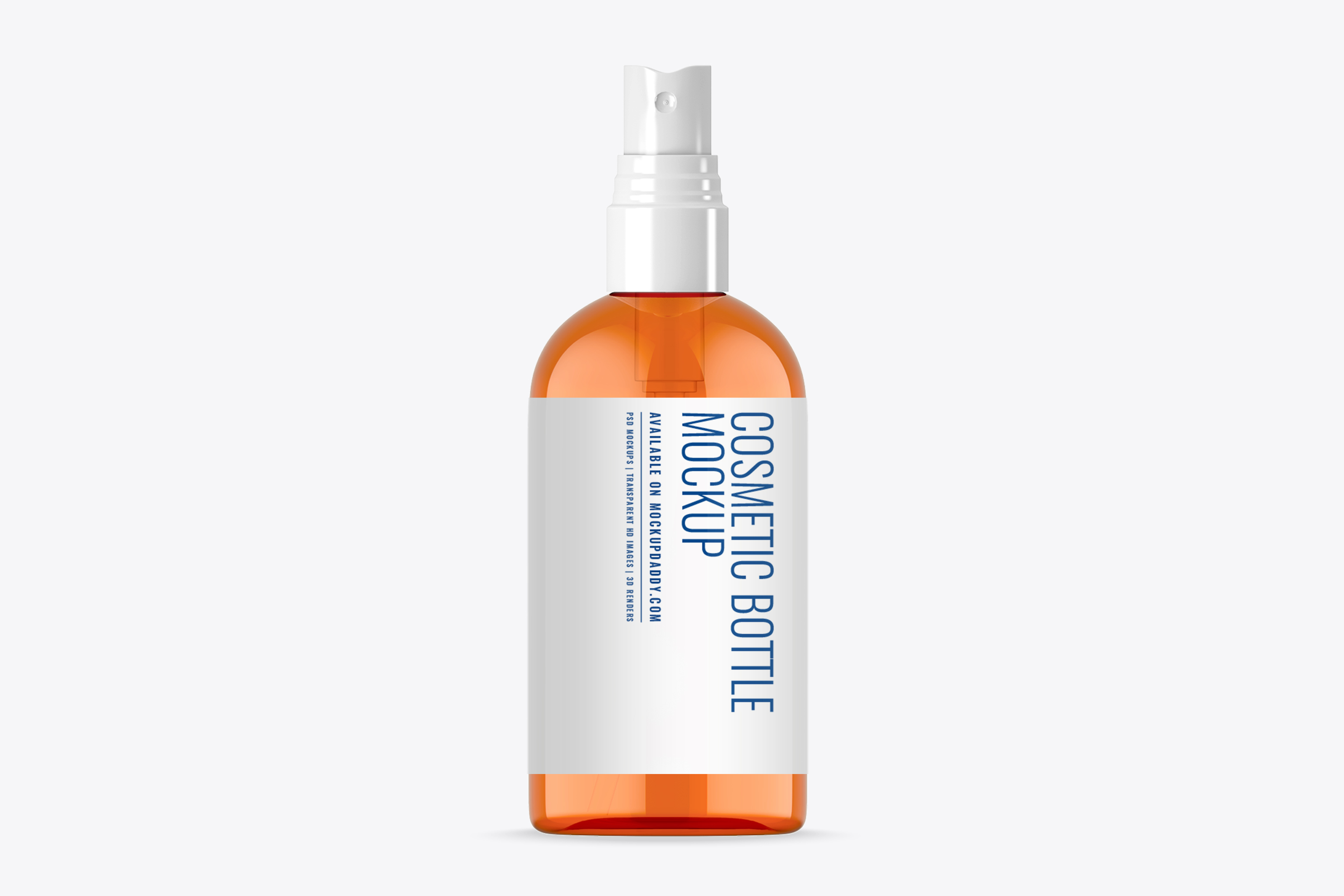 Download Cosmetic Spray Pump Bottle Mockup - Mockup Daddy
