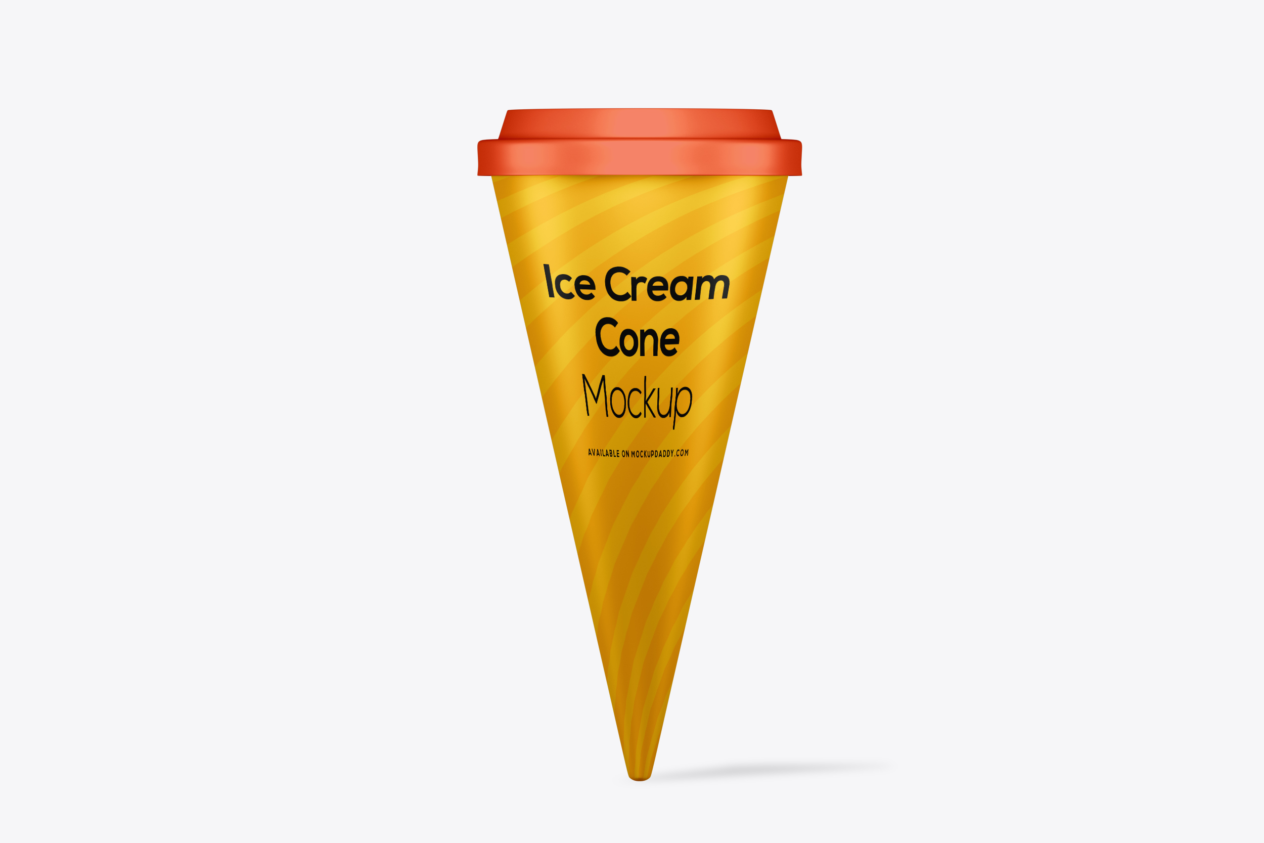 Download Ice Cream Cone Mockup - Mockup Daddy