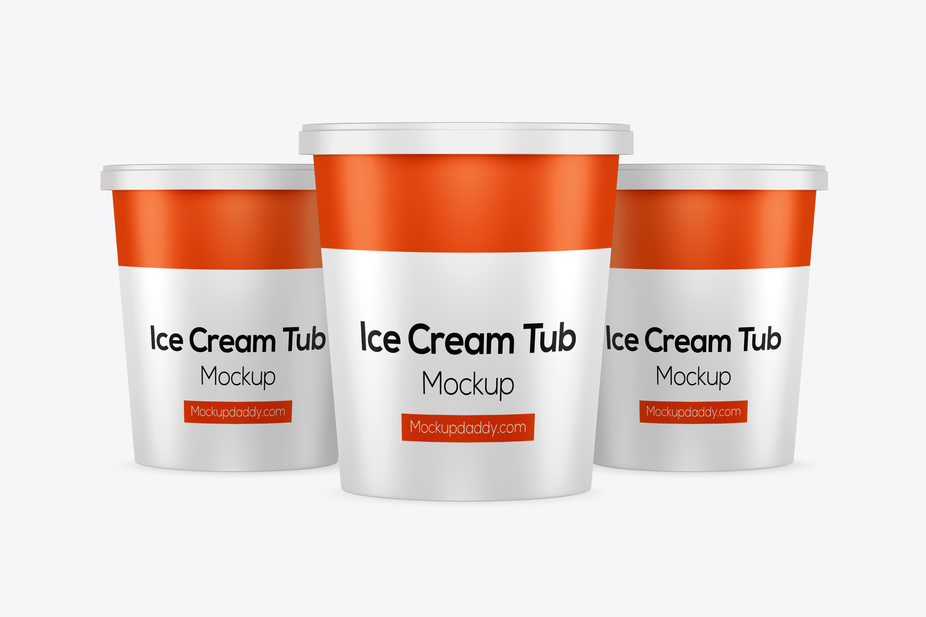 Download Large Ice Cream Tub Mockup - Mockup Daddy