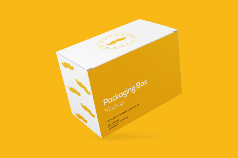 Rectangle Packaging Box Mockup Free Download - Mockup Daddy