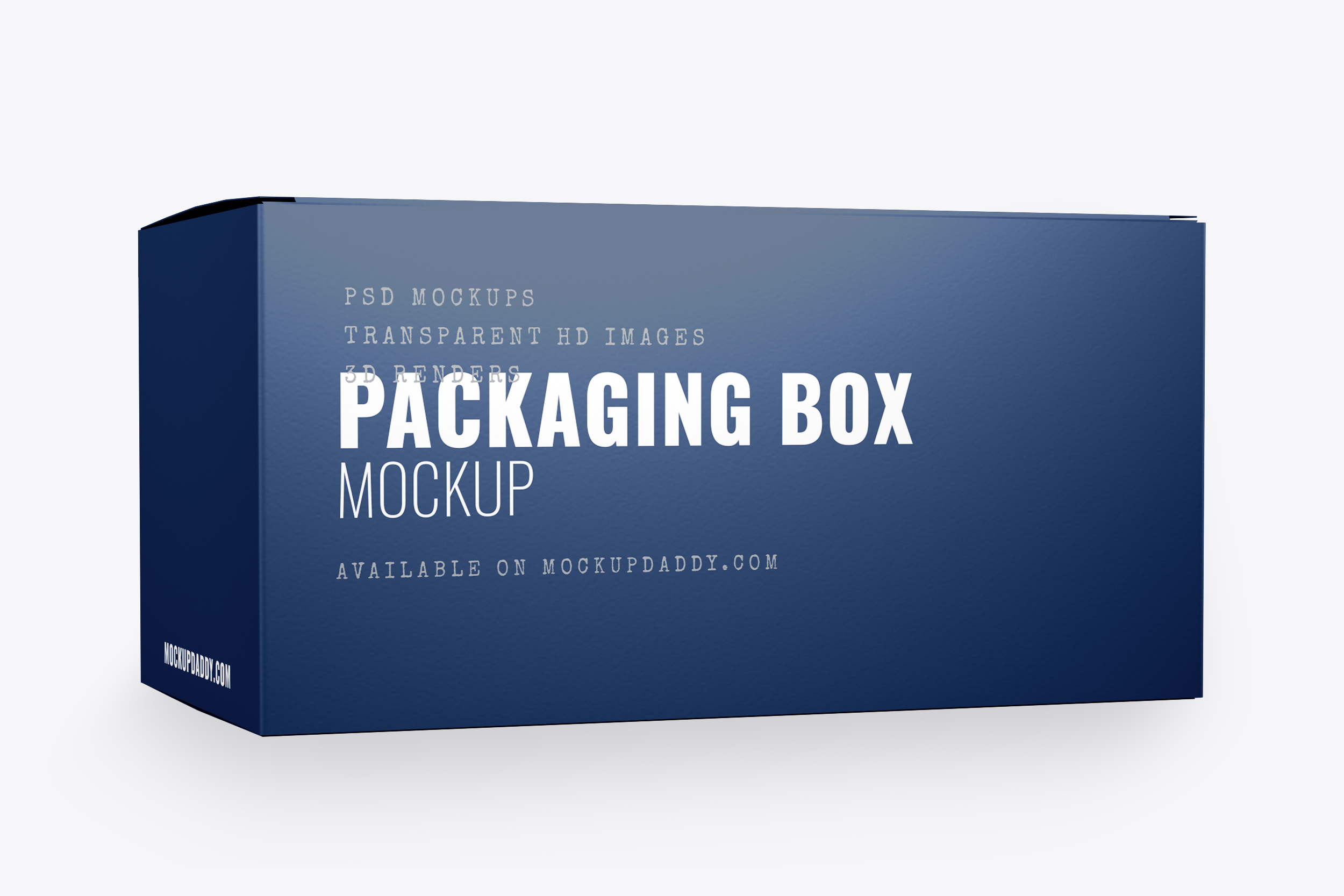 Download Rectangle Packaging Box Mockup Mockup Daddy