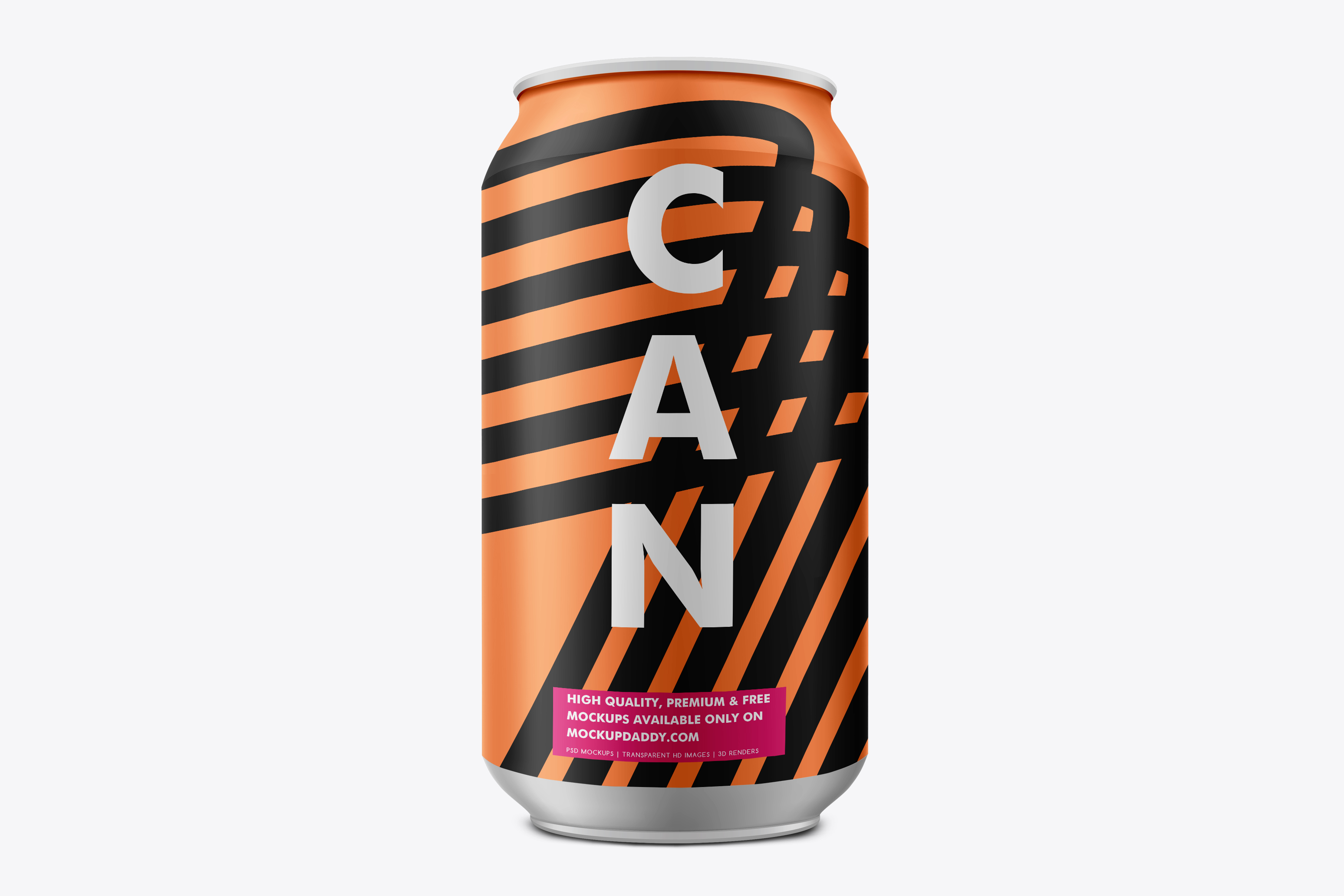 Soda Can Mockup - Mockup Daddy