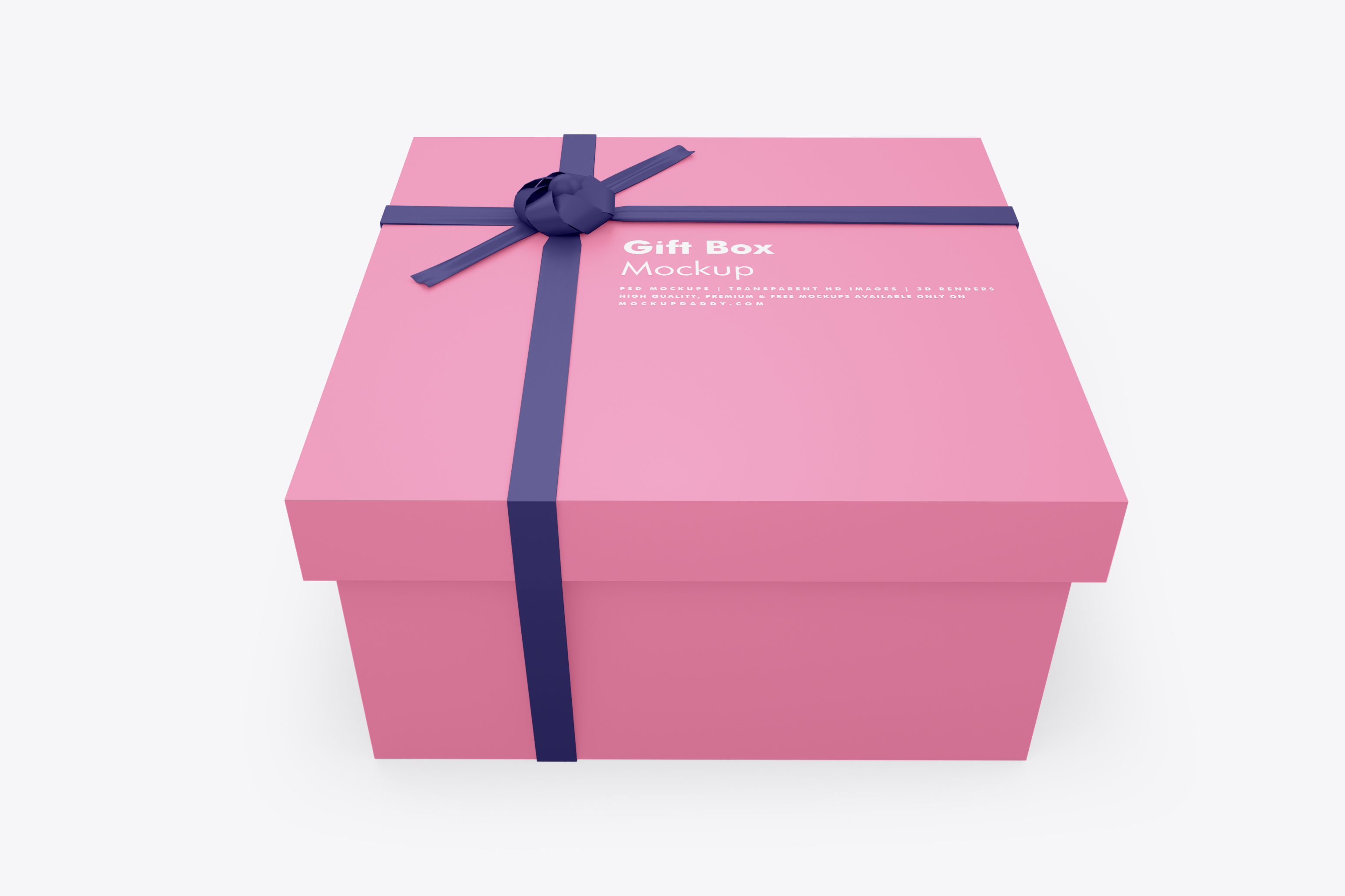 Download Square Gift Box Mockup - Mockup Daddy