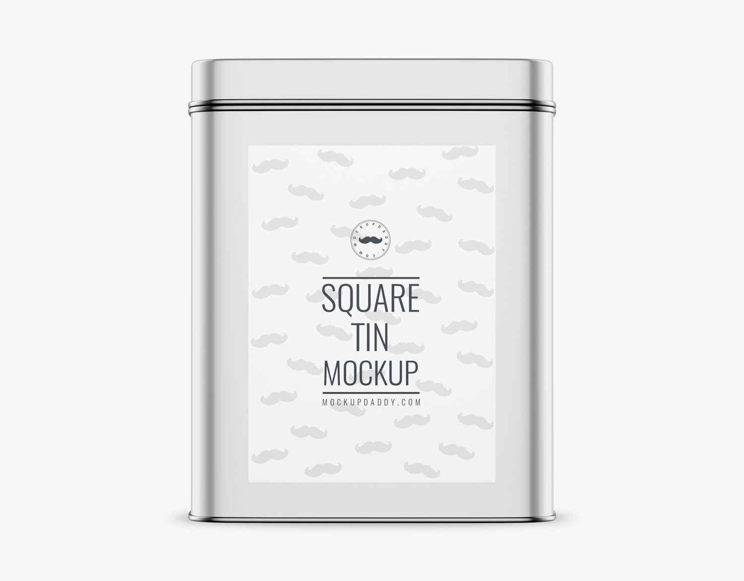 Download Square Tin Psd Mockup - Mockup Daddy