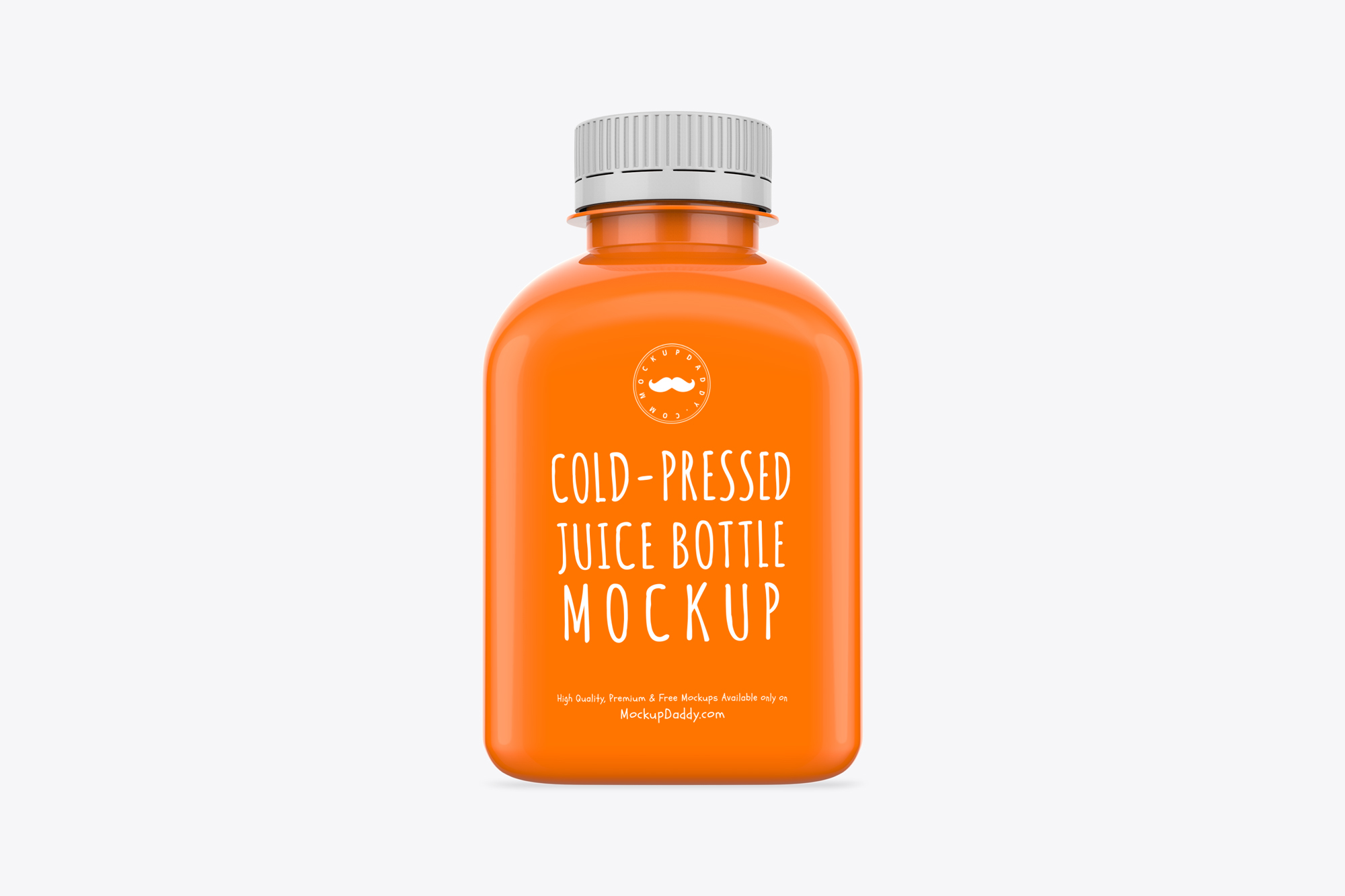 Clear Plastic Juice Jug Mockup - Free Download Images High Quality