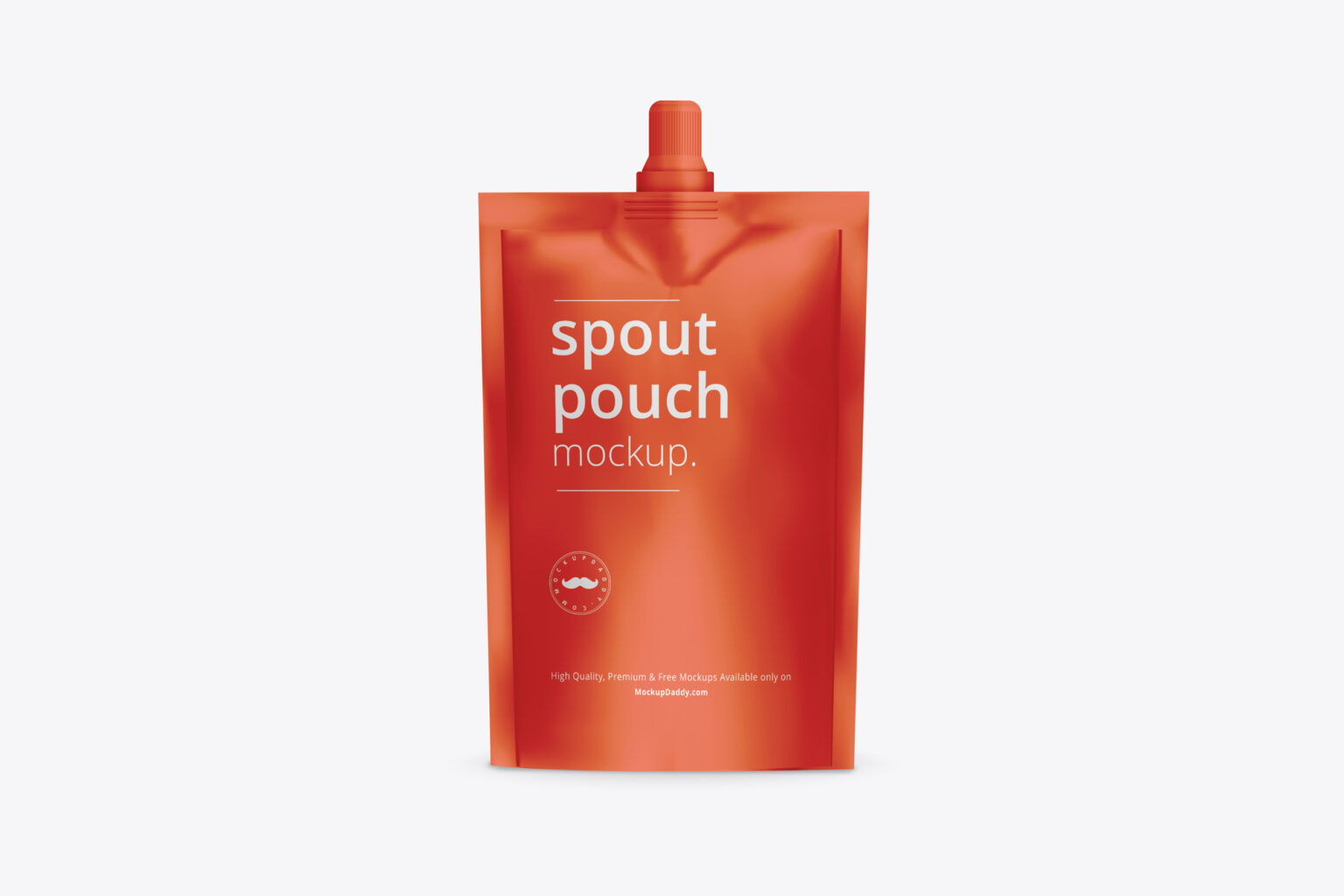 Spout Pouch Packaging Mockup - Mockup Daddy