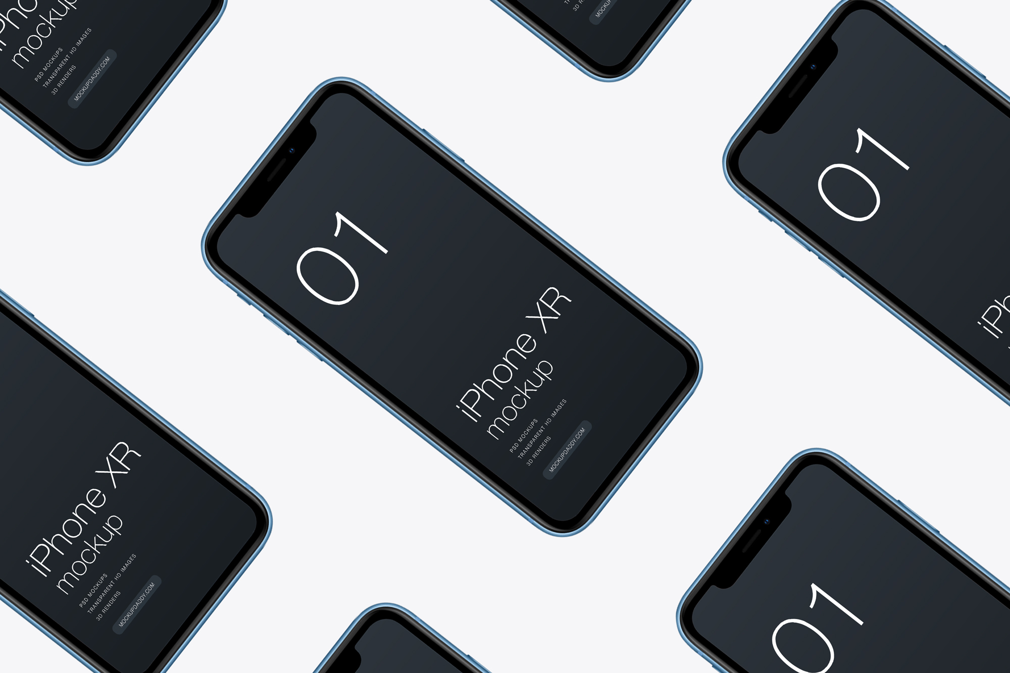 Download iPhone XR Mockup - Mockup Daddy