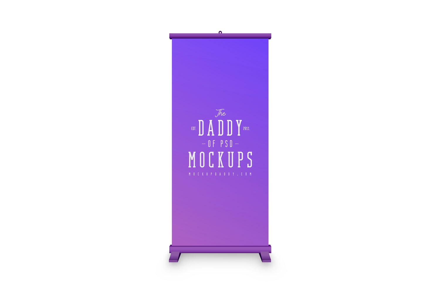 Download Roll Up Banner Stand Mockup Mockup Daddy PSD Mockup Templates