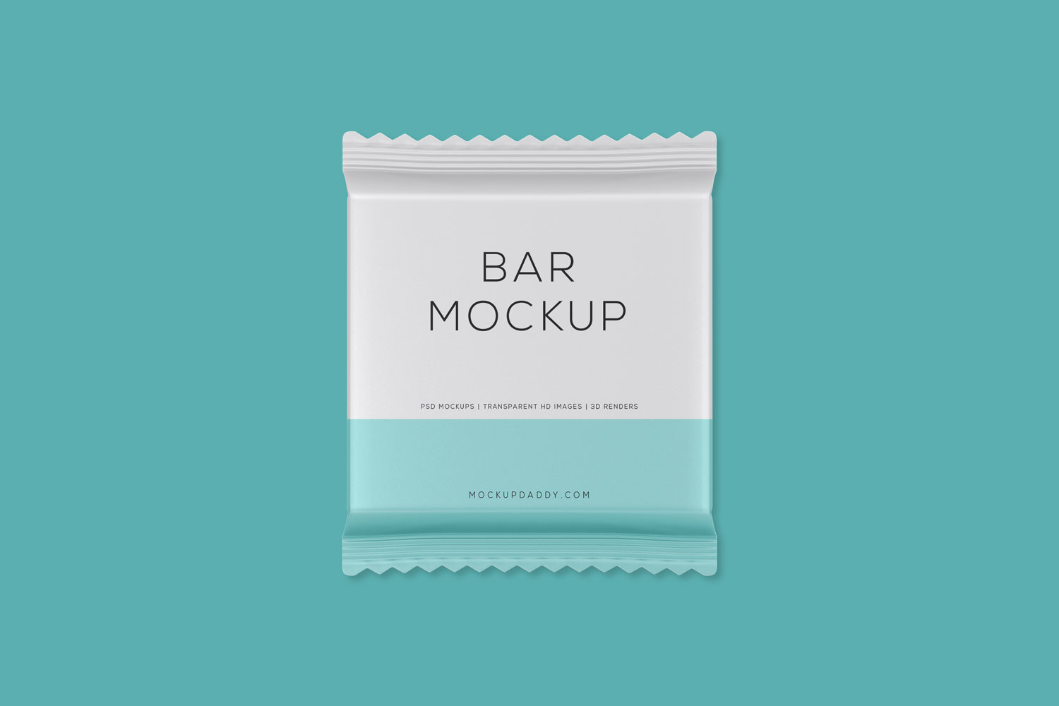 Download Small Chocolate Wrapper Mockup - Mockup Daddy