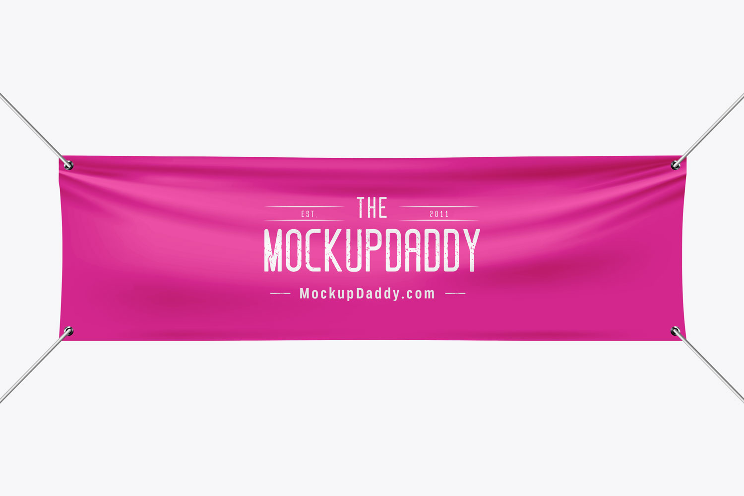 Vinyl Banner Mockup Mockup Daddy