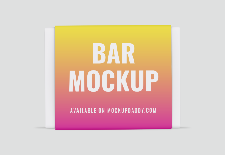 Download Chocolate Bar Wrapper Mockup - Mockup Daddy