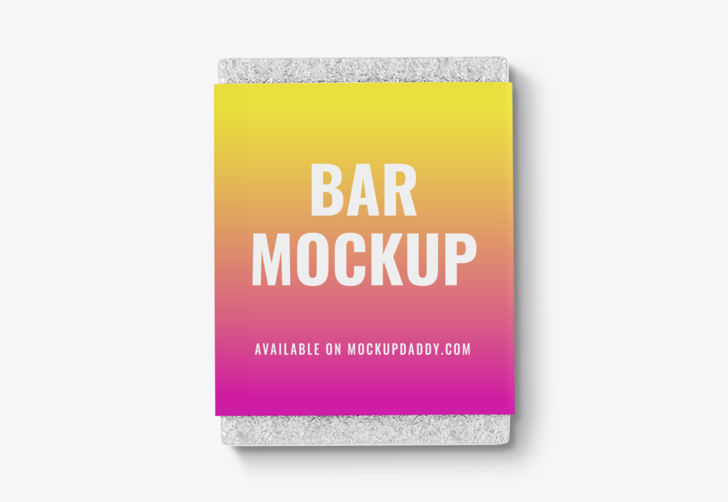 Download Chocolate Bar Wrapper Mockup - Mockup Daddy
