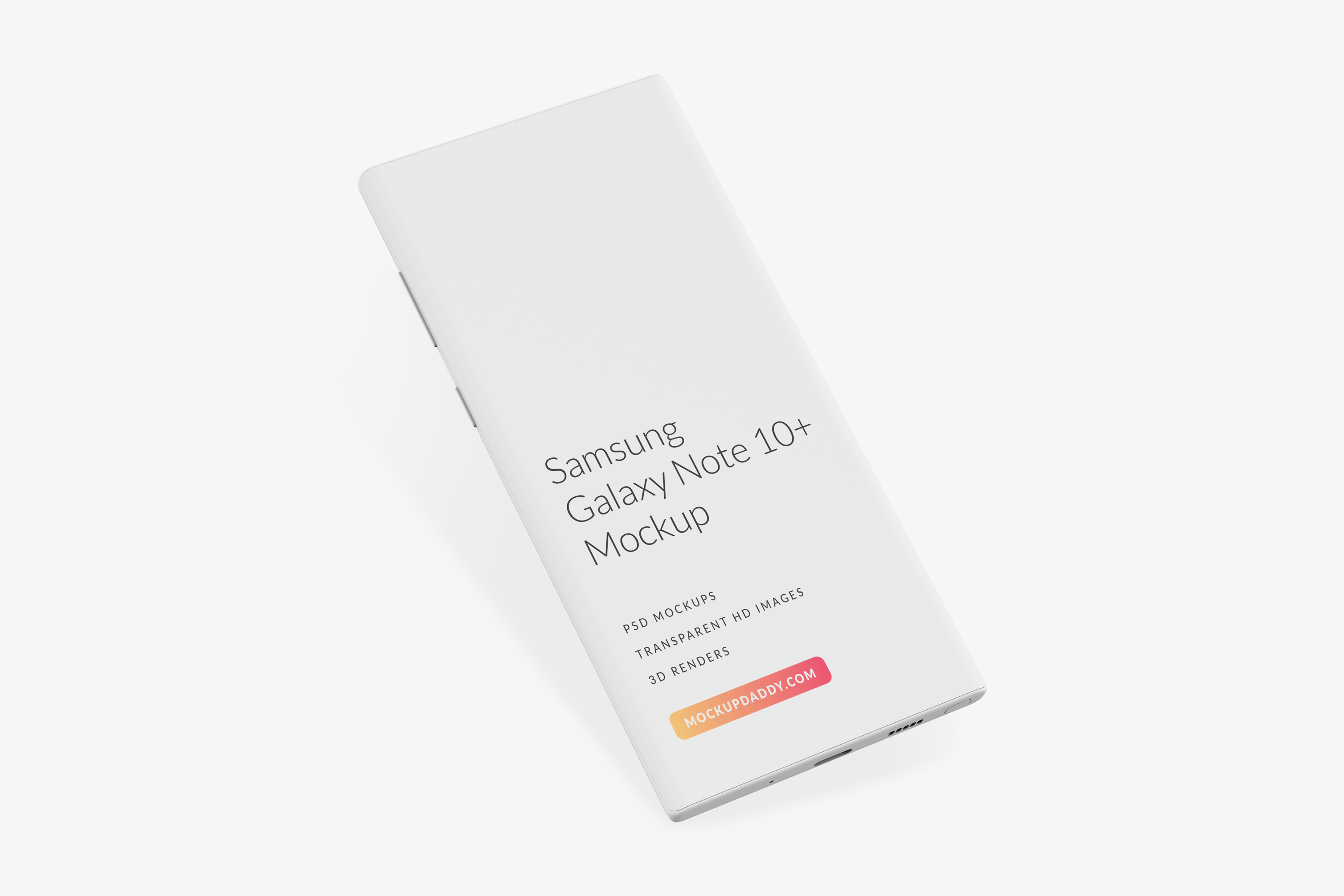 Download Galaxy Note 10+ Clay Mockup 13 - Mockup Daddy