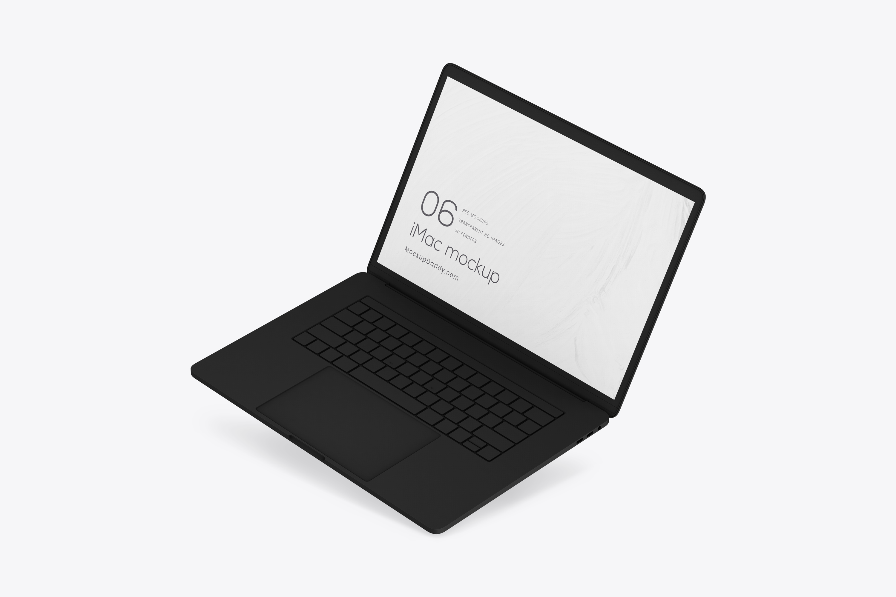 Download Macbook Pro 15 Inch Clay Mockup 08 - Mockup Daddy