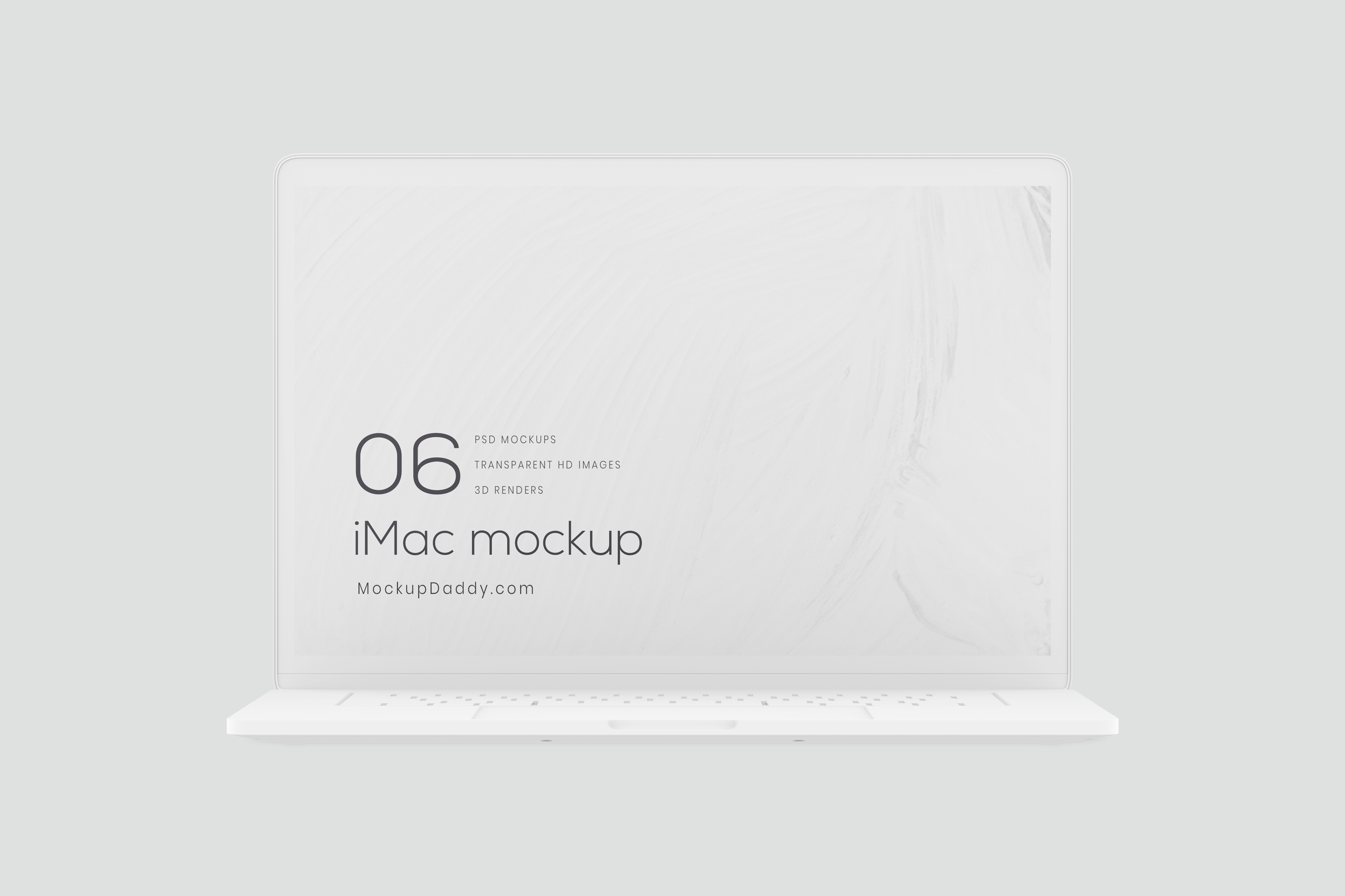 Macbook Pro 15 Inch Clay Mockup 01   Mockup Daddy