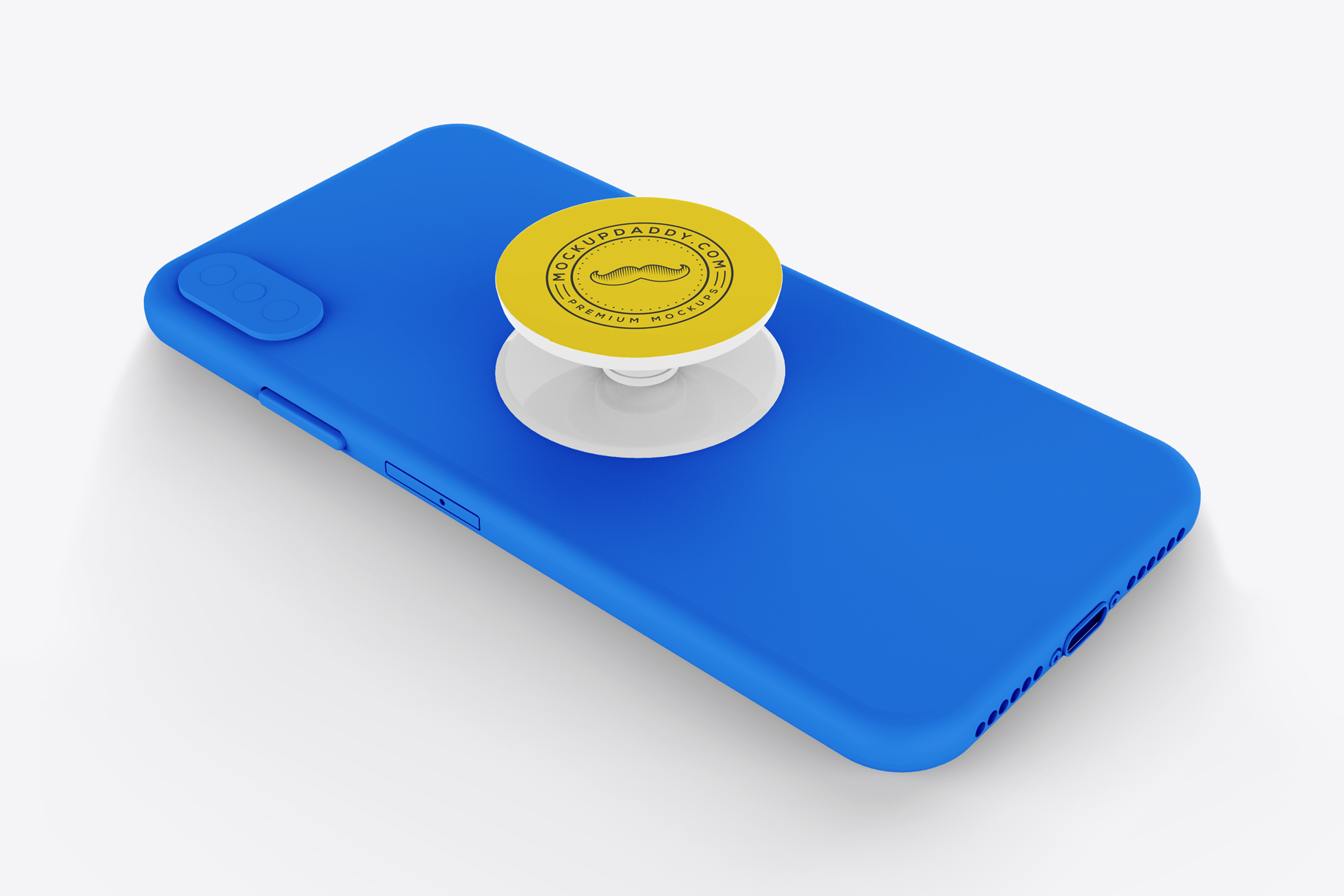 Popsocket Free Mockup / Free Whisky Bottle Mockup PSD Template : Very simple edit with smart layers.