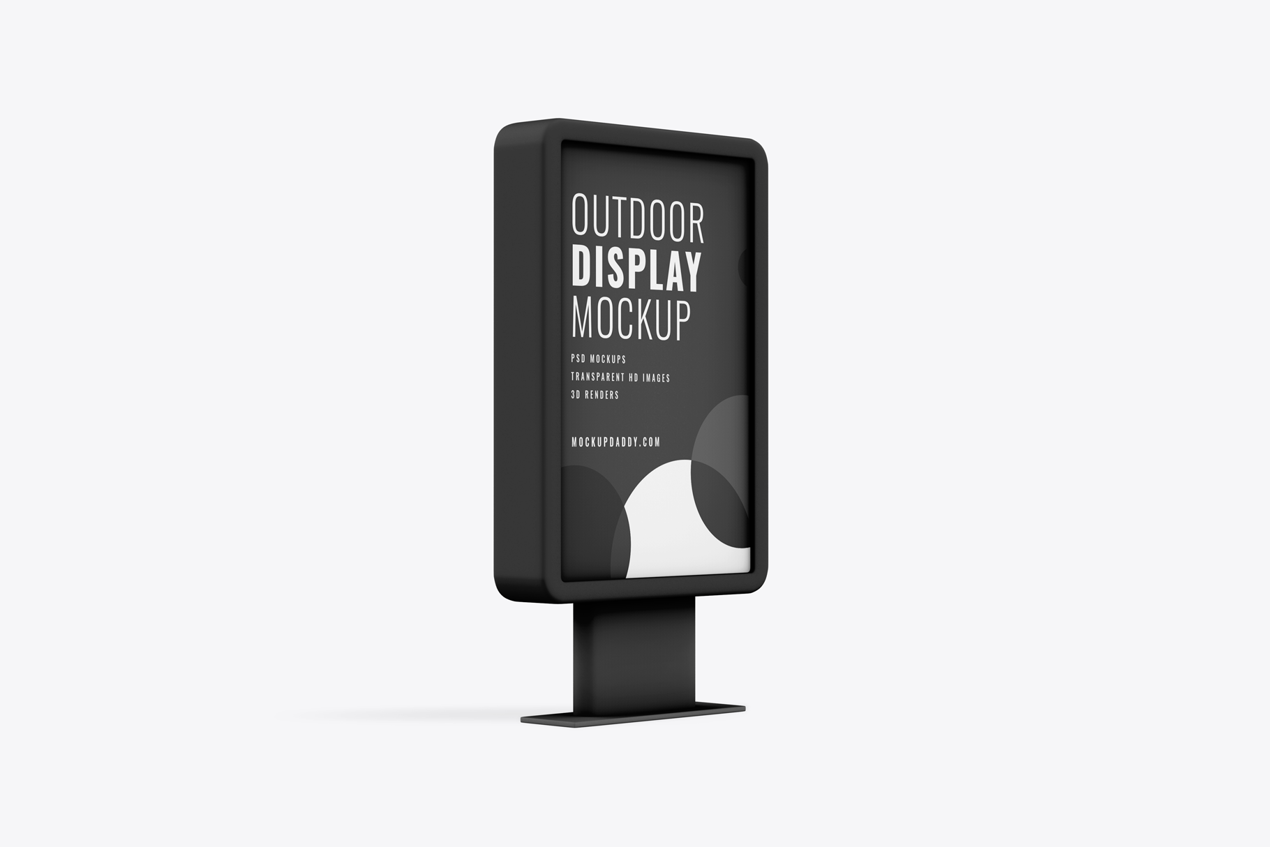 Download Minimal Outdoor Display Mockup - Mockup Daddy