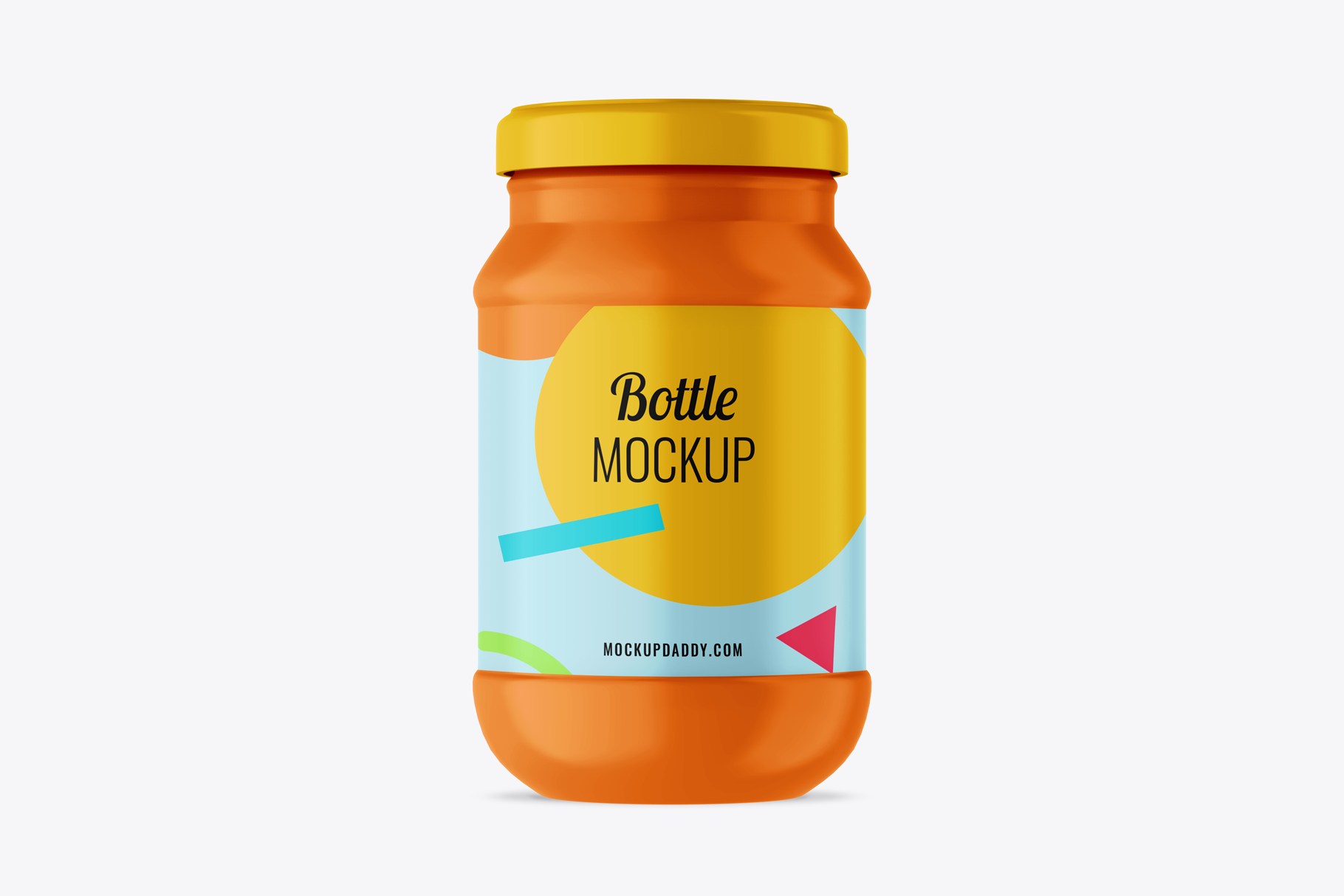 Download Plastic Food Jar Mockup - Mockup Daddy