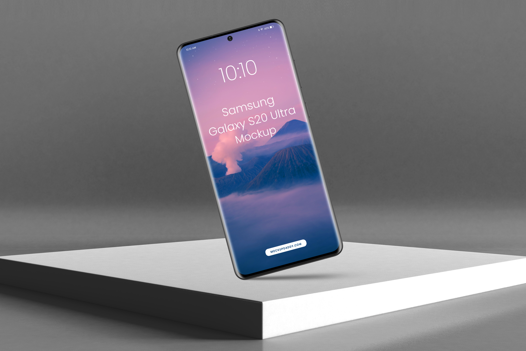 Samsung Galaxy S20 Ultra Mockup - Mockup Daddy