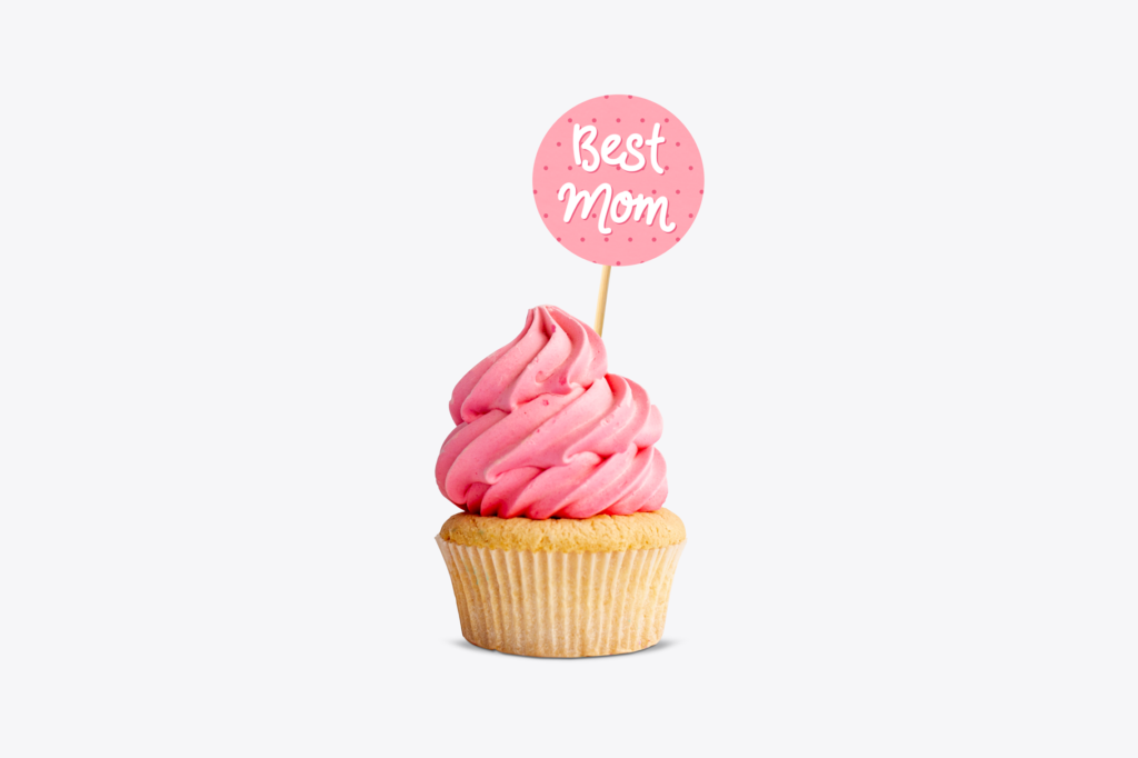 Download Cupcake Topper Mockup - Mockup Daddy