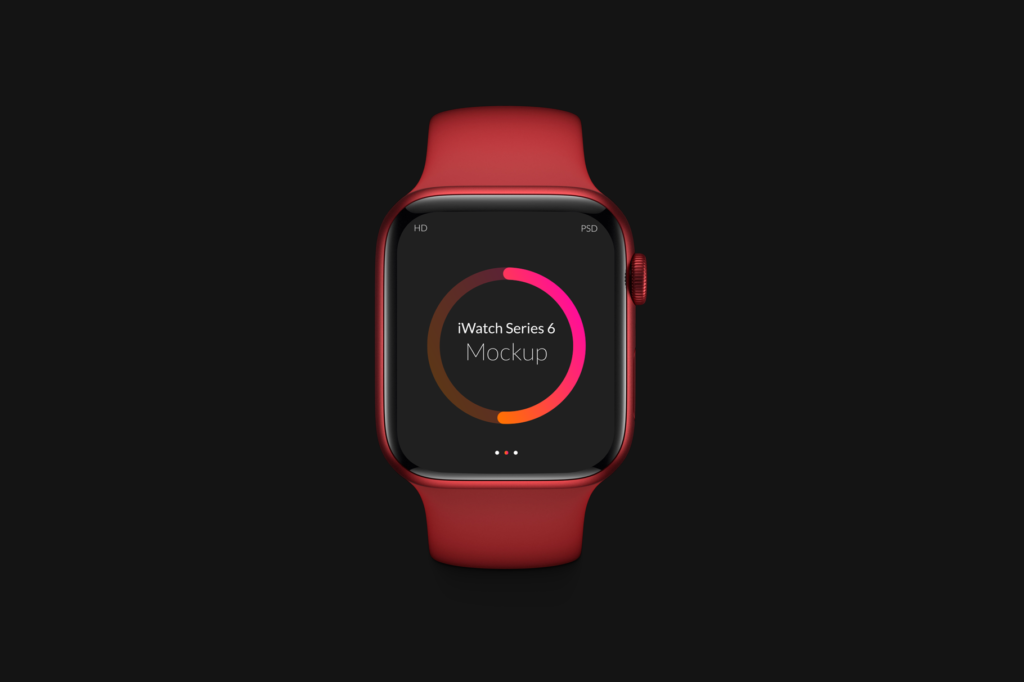 Apple Watch Series 6 Mockup - Mockup Daddy