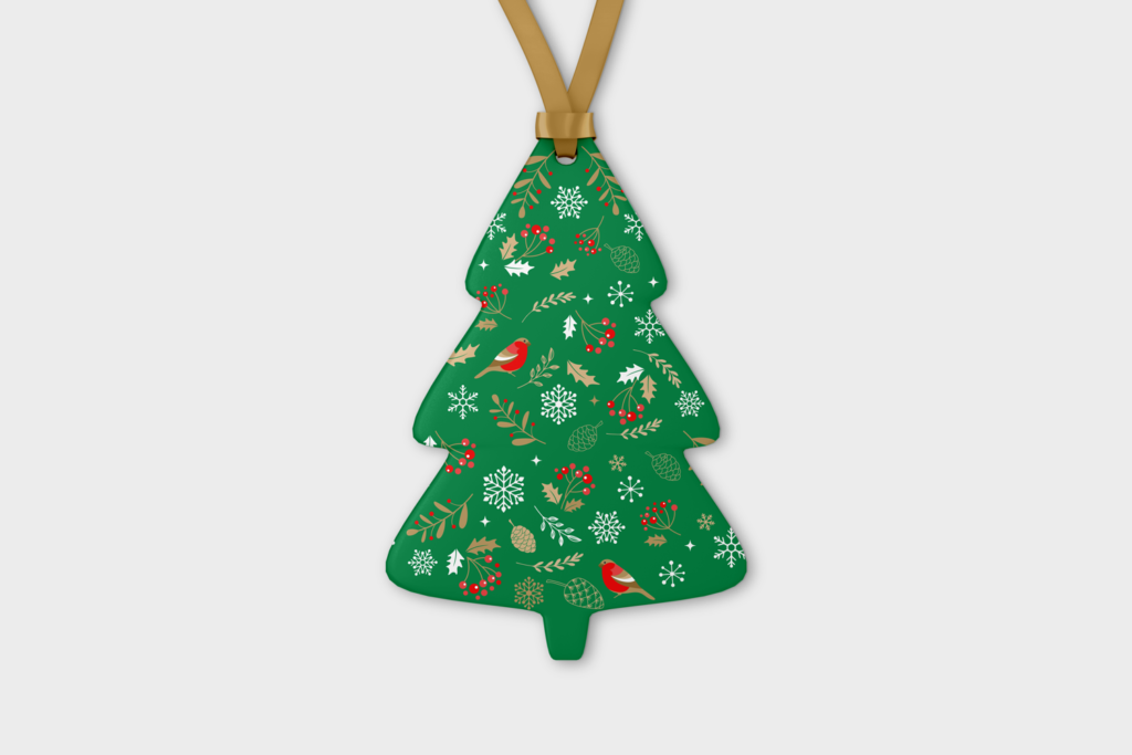 Download Christmas Tree Acrylic Disc Mockup - Mockup Daddy