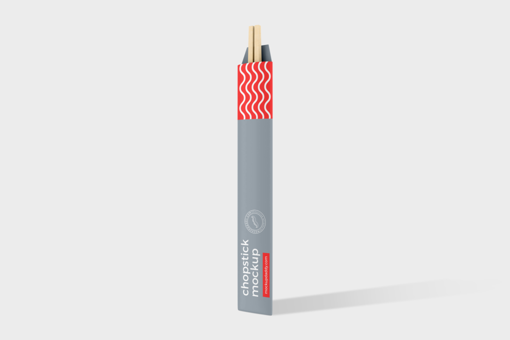 Download Chopsticks Packaging Mockup - Mockup Daddy