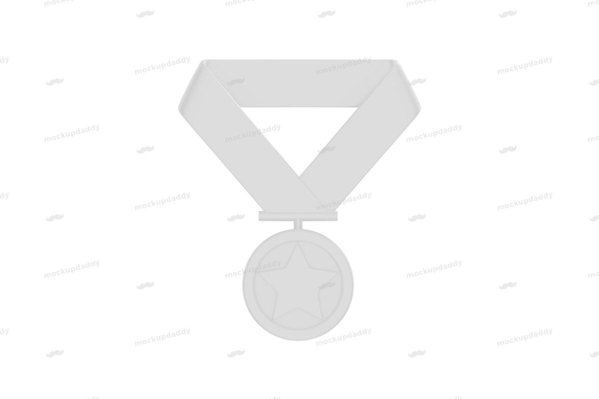 Download Low Poly Medal 3d Model Mockup Daddy