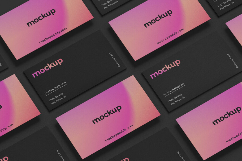 Black Branding Mockup - Mockup Daddy