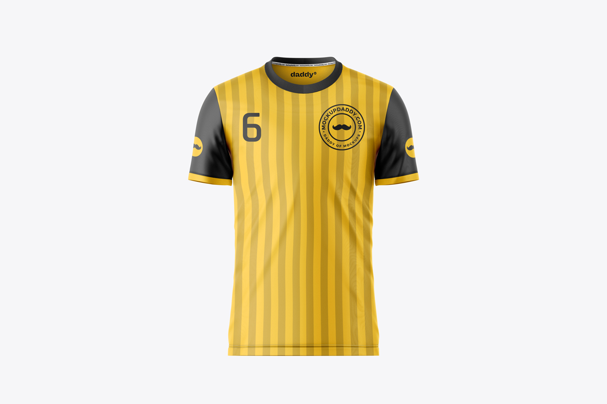 Men's Jersey Mockup - Mockupdaddy