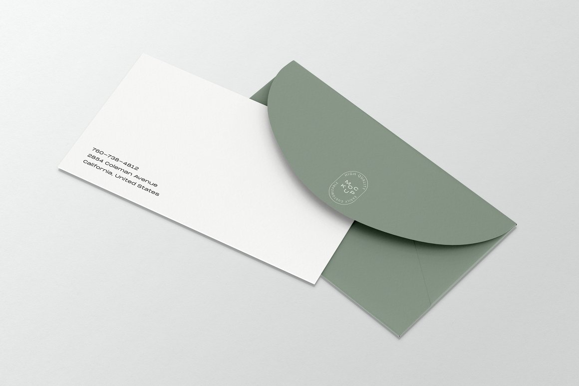 Envelope & Greeting Card Mockup - Mockup Daddy