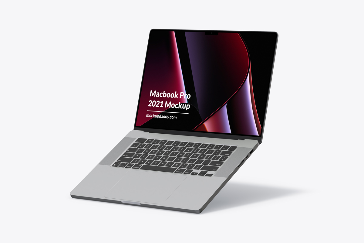 Macbook 2021 Mockup - Mockupdaddy