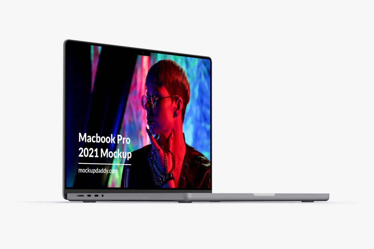 Macbook 2021 Mockup - Mockup Daddy