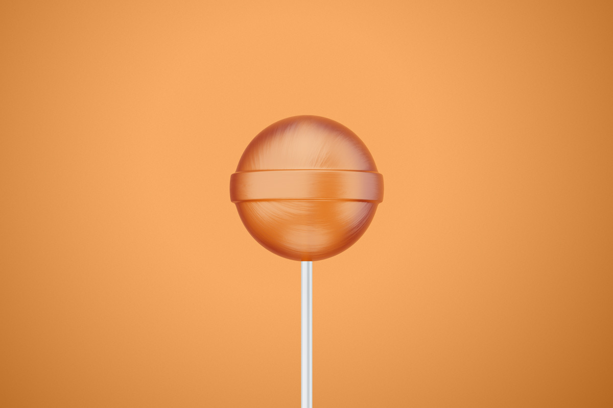 Ball Lollipop Mockup - Mockup Daddy