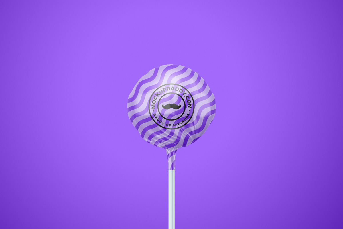 Ball Lollipop Mockup - Mockupdaddy