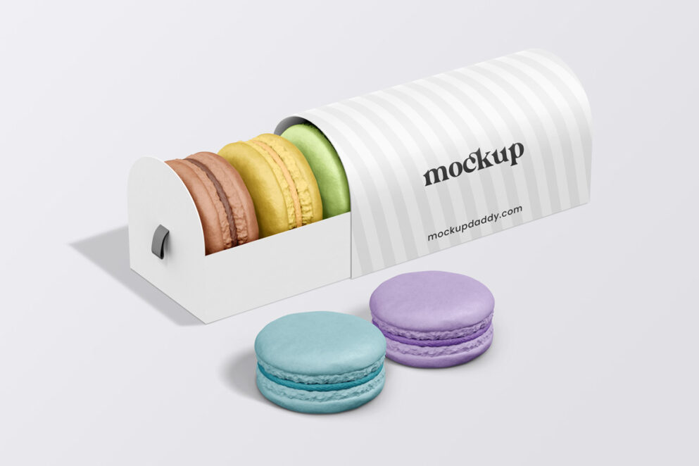 Macaron Mockup - Mockup Daddy