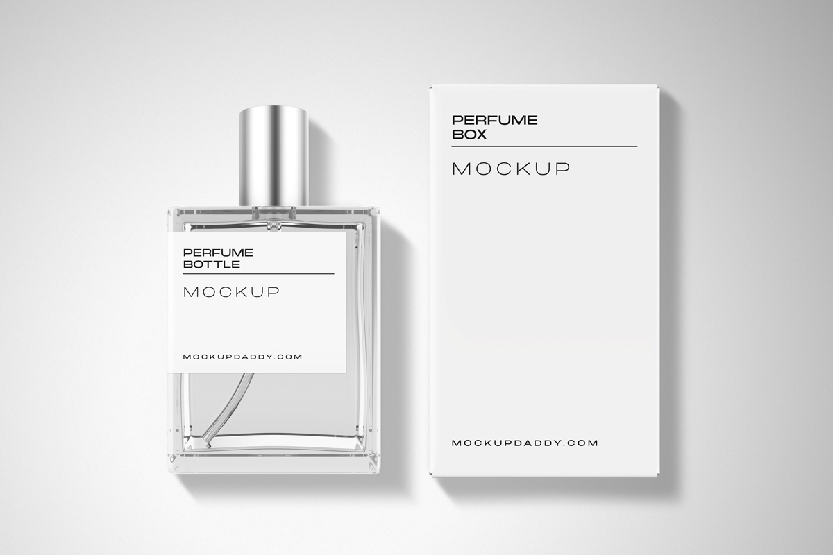 Perfume Mockup - Mockup Daddy